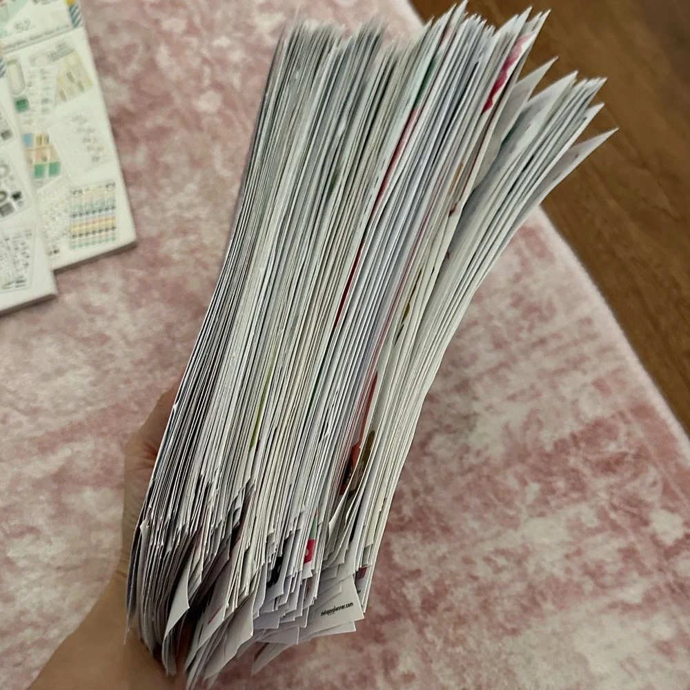 Huge Lot of Happy Planner and Planner Stickers Over 230 Sheets